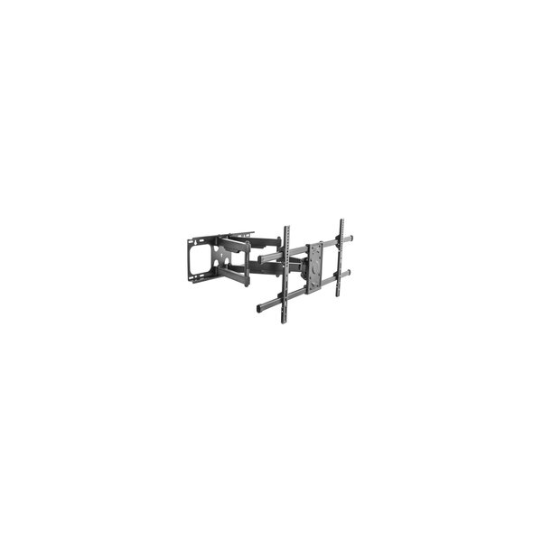 Equip 37"-90" Kipp- und Schwenkbarer TV-Wandhalter - 200 x 200 mm - 816 x 410 mm - -15 - 5° - -60 - 60° - Stahl - Schwarz