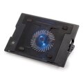 Conceptronic Klappbarer kühlender Notebook-Ständer - 43,2 cm (17 Zoll) - 1 Stück(e) - 14 cm - Schwarz - USB - USB