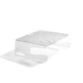 Bakker Q-riser 100 Monitor Stand - Freistehend - 10 kg - 25,4 cm (10") - 76,2 cm (30") - Transparent