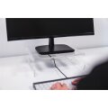 Bakker Q-riser 100 Monitor Stand - Freistehend - 10 kg - 25,4 cm (10") - 76,2 cm (30") - Transparent