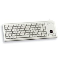 Cherry Slim Line COMPACT-KEYBOARD G84-4400 - Tastatur - 84 Tasten QWERTY - Grau