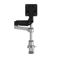 R-Go Monitorarm 0"-40" 1TFT Max.9kg Caparo 4 Gasfeder silber