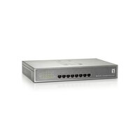 LevelOne GEP-0821 - Gigabit Ethernet (10/100/1000) - Vollduplex - Power over Ethernet (PoE) - Rack-Einbau