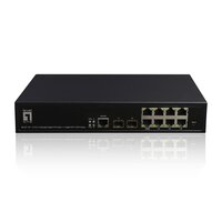 LevelOne GEP-1061 - Switch - managed - 8 x/1000 PoE+ -...