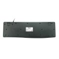 Equip Kabelgebundene USB Tastatur - US/International layout (QWERTY) - Volle Größe (100%) - Kabelgebunden - USB - QWERTY - Schwarz