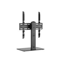 Equip 32"-55" Universalnetzteil TV-Ständer - 81,3 cm (32") - 139,7 cm (55") - 100 x 200 mm - 400 x 400 mm - Kunststoff - Edelstahl - Schwarz