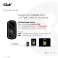 Club 3D Ladegerät 1xUSB Typ C PD 65W GaN retail