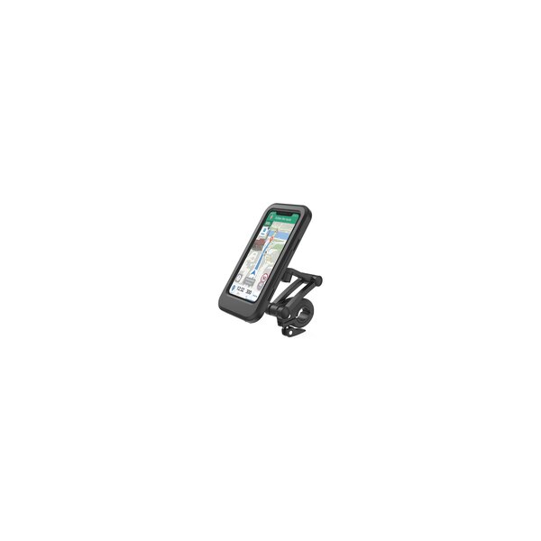 RealPower TourProtect - Handy/Smartphone - Passive Halterung - Fahrrad - Fahrrad / Auto - Schwarz