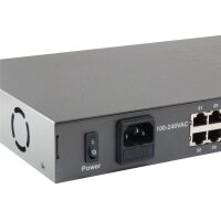LevelOne FGP-3400W630 - Unmanaged - Fast Ethernet (10/100) - Vollduplex - Power over Ethernet (PoE) - Rack-Einbau