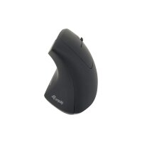 Equip Ergonomische Schnurlosmaus - rechts - Optisch - RF Wireless - 1600 DPI - Schwarz