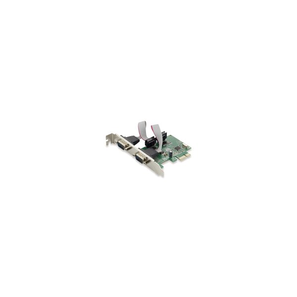 Conceptronic SRC01G - PCIe - RS-232 - PCIe 1.1 - Grün - China - 2,5 Gbit/s