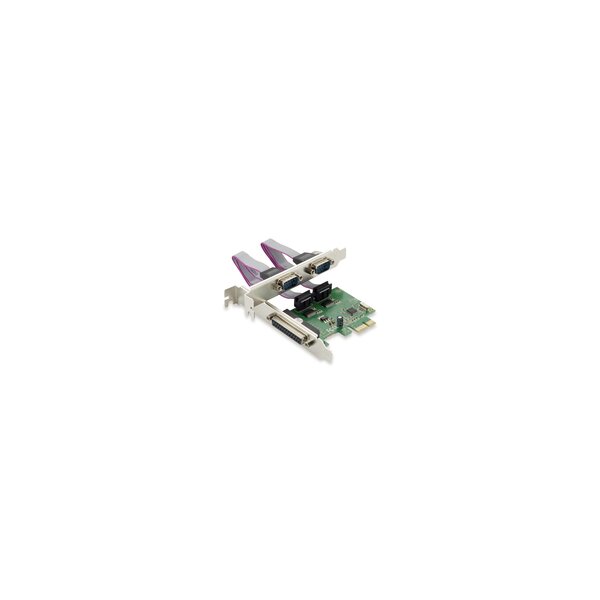 Conceptronic SPC01G - PCIe - Parallel - RS-232 - PCIe 1.1 - Grün - China - 2,5 Gbit/s