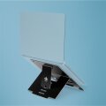 R-Go Laptopständer R-Go Riser Flexible - ergonomisch - faltbarer und einstellbarer Laptopständer - Schwarz - Schwarz - Aluminium - 25,4 cm (10") - 55,9 cm (22") - 5 kg - 135 - 220 mm
