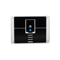 R-Go Laptopständer R-Go Riser Attachable - verstellbar - integriert auf Ihrem Laptop - Aluminium - schwarz - Schwarz - Aluminium - 25,4 cm (10") - 55,9 cm (22") - 5 kg - 85 - 65 mm