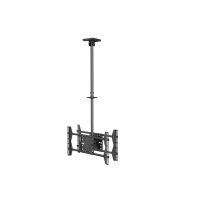 Equip 32"-65" Zweifach TV-Deckenhalterung - 80 kg - 81,3 cm (32") - 165,1 cm (65") - 100 x 100 mm - 600 x 400 mm - -5 - 15°