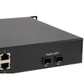 LevelOne FGP-2602W380 - Unmanaged - Fast Ethernet (10/100) - Vollduplex - Power over Ethernet (PoE) - Rack-Einbau