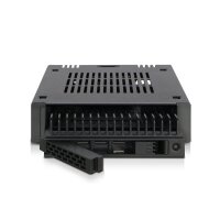 Icy Dock MB741SP-B - HDD / SSD-Gehäuse - 2.5" - SAS-3 - Serial ATA III - Hot-Swap - Schwarz