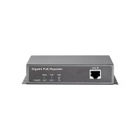 LevelOne Gigabit PoE Repeater - Kaskadier - Netzwerk-Repeater - 100 m - 1000 Mbit/s - Voll - Halb - 10/100/1000Base-T(X) - IEEE 802.3af - IEEE 802.3x