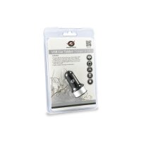 Conceptronic CUSBCAR2A - Auto - Zigarettenanzünder - 5 V - Silber
