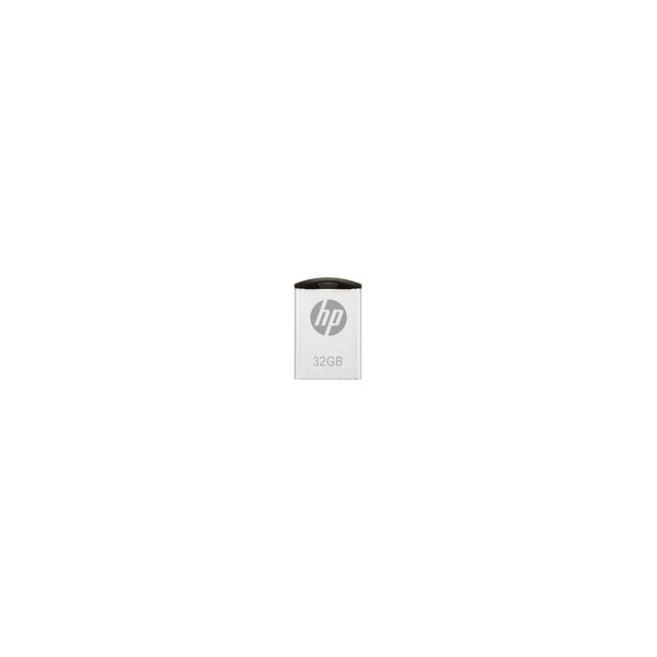 HP v222w - 32 GB - USB Typ-A - 2.0 - 14 MB/s - Ohne Deckel - Silber