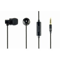 Gembird MHS-EP-CDG-B - Kopfhörer - im Ohr - Anrufe & Musik - Schwarz - Binaural - 1,2 m