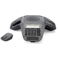 Auerswald COMfortel C-400 - IP-Konferenztelefon - Großer Raum - Schwarz - LCD - 158 x 57 Pixel - G.711Mu - G.722 - G.726 - G.729