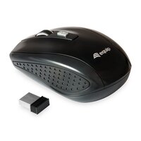 Equip Optische Maus kabellos USB Travel R+L schwarz - Maus - 1.600 dpi