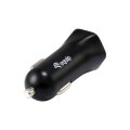 Equip 2-Port 12 W USB-KFZ-Ladegerät - Auto - Zigarettenanzünder - 5 V - Schwarz