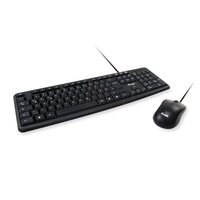Equip 245201 - Volle Größe (100%) - Kabelgebunden - USB - QWERTY - Schwarz - Maus enthalten