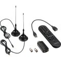 TerraTec T5 - DVB-T - USB - Schwarz - 2 Signalempfänger - 480 mA - 72 mm