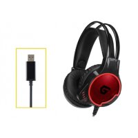 Conceptronic ATHAN U1 - Kabelgebunden - 20 - 20000 Hz - Gaming - 375 g - Kopfhörer - Schwarz