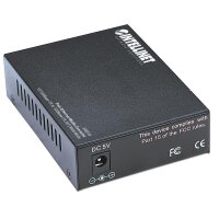 Intellinet Fast Ethernet Medienkonverter - 10/100Base-TX auf 100Base-FX (ST) Multimode - 2 km - 100 Mbit/s - IEEE 802.3 - IEEE 802.3u - Schnelles Ethernet - 10,100 Mbit/s - Voll - Halb - ST
