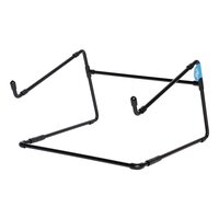 R-Go Laptopständer R-Go Steel Office - kompatibel für 10- 22 Zoll Laptops - schwarz - Schwarz - Stahl - 25,4 cm (10") - 55,9 cm (22") - 5 kg