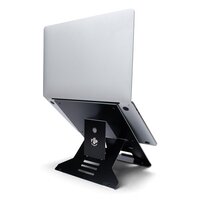 R-Go Riser RGORIDOCBL - Notebook-Ständer - Schwarz - Aluminium - 25,4 cm (10 Zoll) - 55,9 cm (22 Zoll) - 5 kg