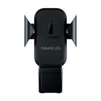 TerraTec ChargeAir All Car - Handy/Smartphone - Smartwatch - Aktive Halterung - Auto - Schwarz