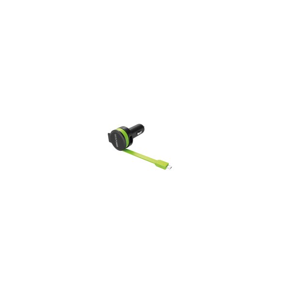 RealPower KFZ-Ladegerät Charger M 1xUSB 1xMicro-USB - Ladegerät