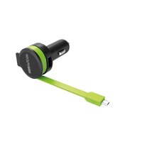 RealPower KFZ-Ladegerät Charger M 1xUSB 1xMicro-USB...