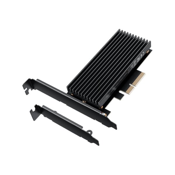 GrauGear G-M2PCI01 - PCIe - M.2 - Männlich - Schwarz - 128 mm - 18,5 mm