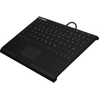 KeySonic KSK-3211ELU (DE) - Kabelgebunden - USB - Membran Key Switch - QWERTZ - LED - Schwarz