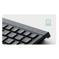 KeySonic KSK-3211ELU Super-Mini Tastatur DE-Layout...