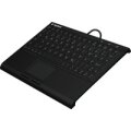 KeySonic KSK-3211ELU (DE) - Kabelgebunden - USB - Membran Key Switch - QWERTZ - LED - Schwarz