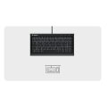 KeySonic KSK-3011ELC - Tastatur - super-mini
