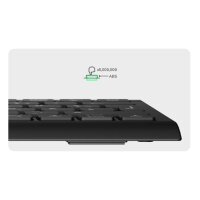 MaxPoint KSK-5011ELC Mini Tastatur DE-Layout Hintergrundbeleuchtung Nummernblock