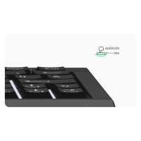 KeySonic KSK-3010ELC - Tastatur - hinterleuchtet