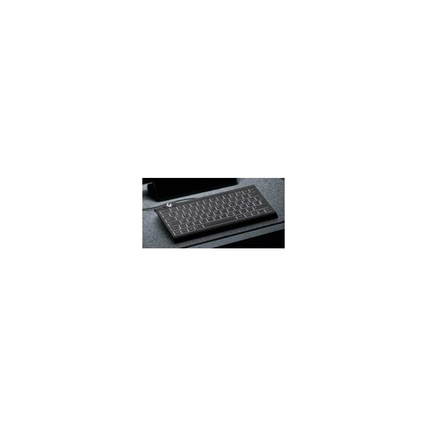 KeySonic KSK-5010ELC (DE) - Kabelgebunden - USB - Membran Key Switch - QWERTZ - LED - Schwarz