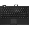 KeySonic KSK-5210ELU (DE) - Kabelgebunden - USB - Membran Key Switch - QWERTZ - LED - Schwarz