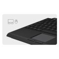 KeySonic KSK-5210ELU (DE) - Kabelgebunden - USB - Membran Key Switch - QWERTZ - LED - Schwarz