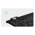 KeySonic KSK-5210ELU (DE) - Kabelgebunden - USB - Membran Key Switch - QWERTZ - LED - Schwarz