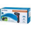 IC Intracom CCD Barcodescanner für Industrieanwendungen - 500 mm Scanreichweite - robustes Gehäuse - USB - Schutzklasse IP54 - Tragbares Barcodelesegerät - 1D - CCD - Code 11 - Code 128 - Code 32 - Code 39 - Code 93 - GS1-128 (UCC/EAN-128) - JAN - 50 cm -