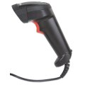 IC Intracom CCD Barcodescanner für Industrieanwendungen - 500 mm Scanreichweite - robustes Gehäuse - USB - Schutzklasse IP54 - Tragbares Barcodelesegerät - 1D - CCD - Code 11 - Code 128 - Code 32 - Code 39 - Code 93 - GS1-128 (UCC/EAN-128) - JAN - 50 cm -